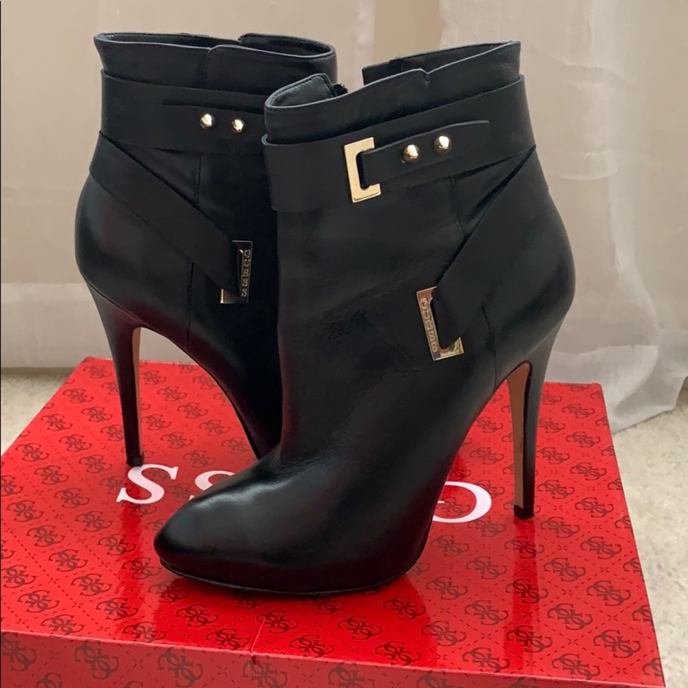 Guess Leather Booties